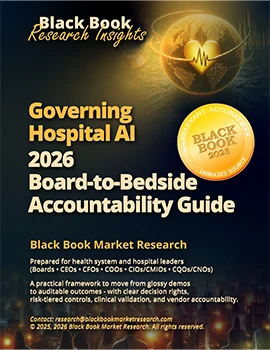 Cover: Governing Hospital AI: 2026 Board-to-Bedside Accountability Guide