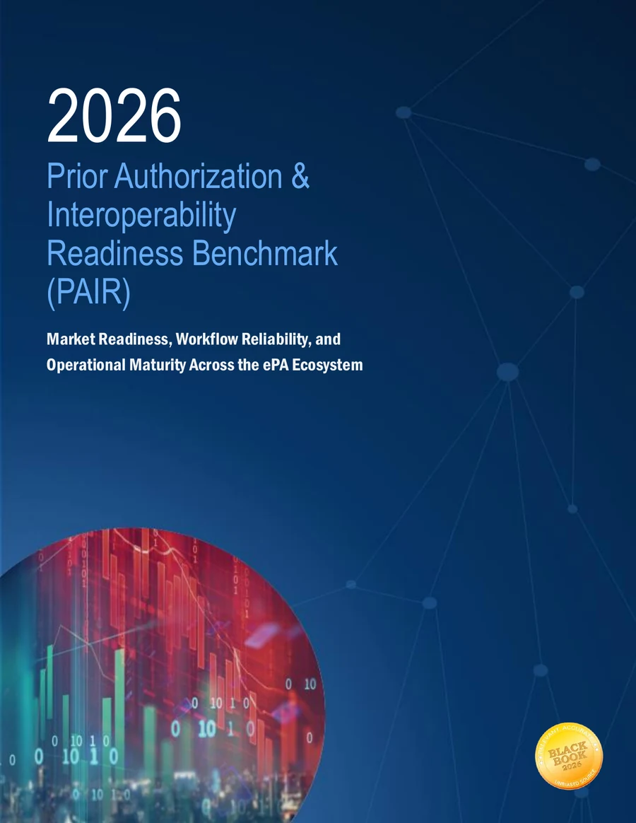 Cover: 2026 Prior Authorization & Interoperability Readiness Benchmark
