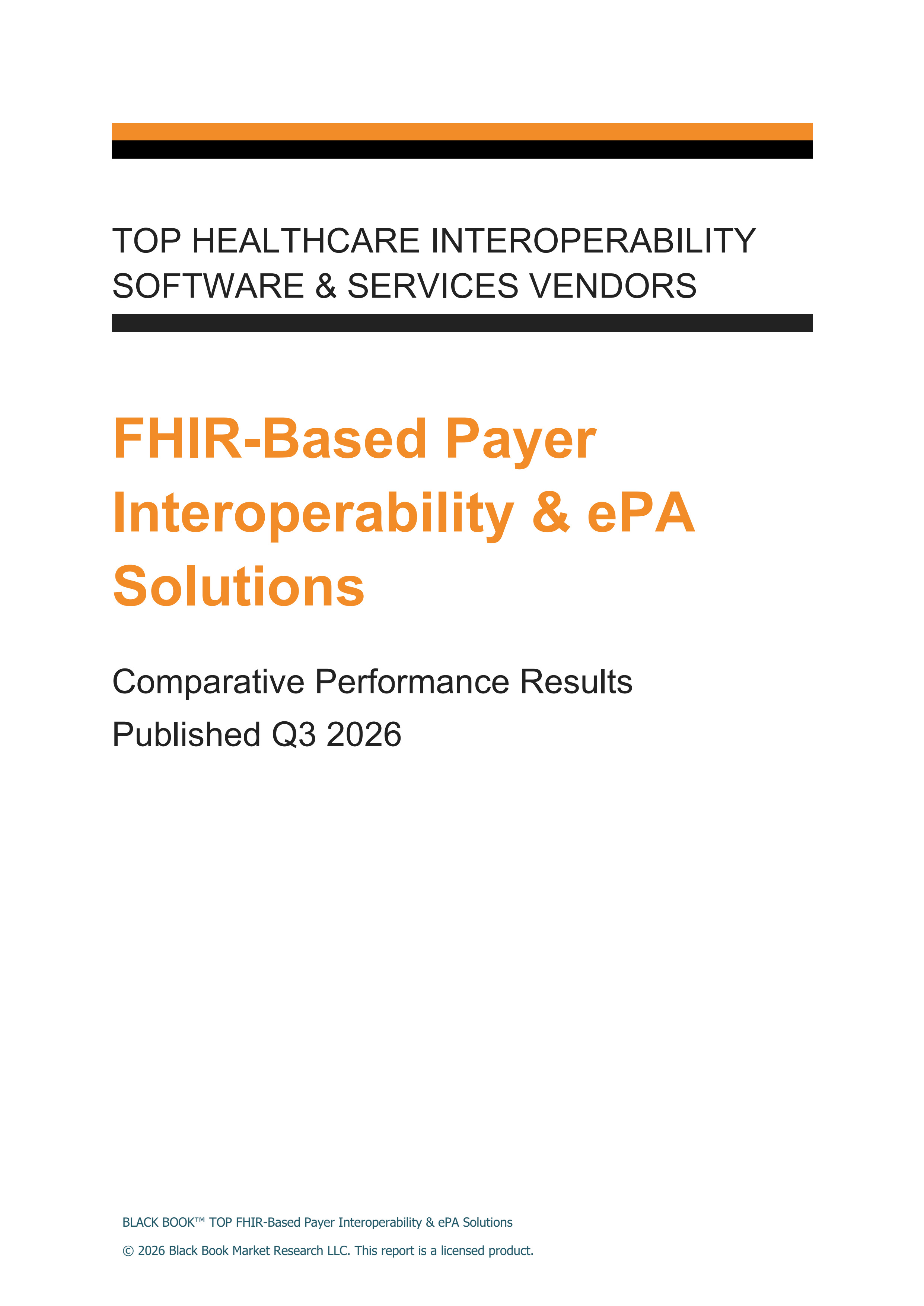 Cover: Payer FHIR 2026: Interoperability & Electronic Prior Authorization