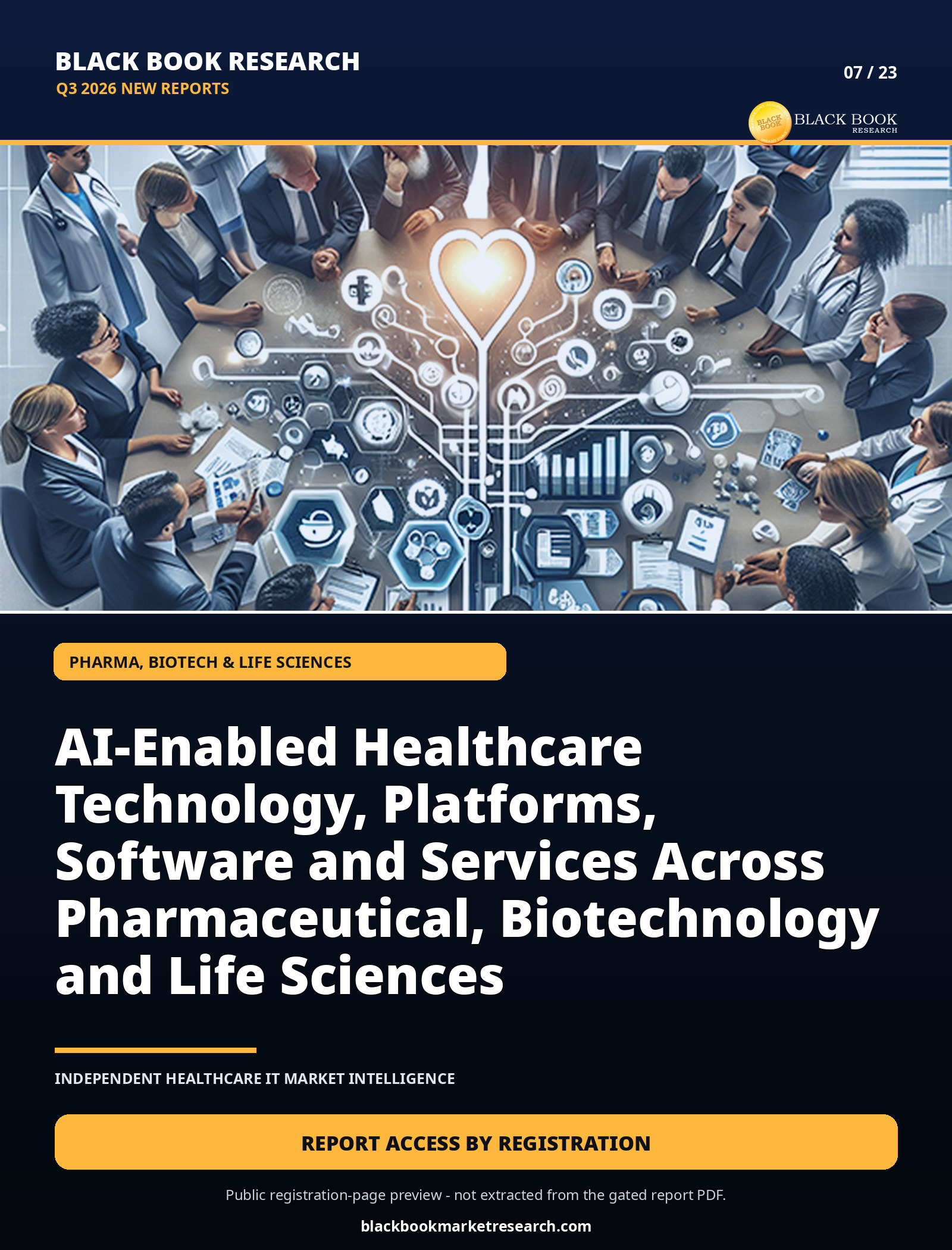 Cover: AI-Enabled Healthcare Technology Platforms, Software and Services