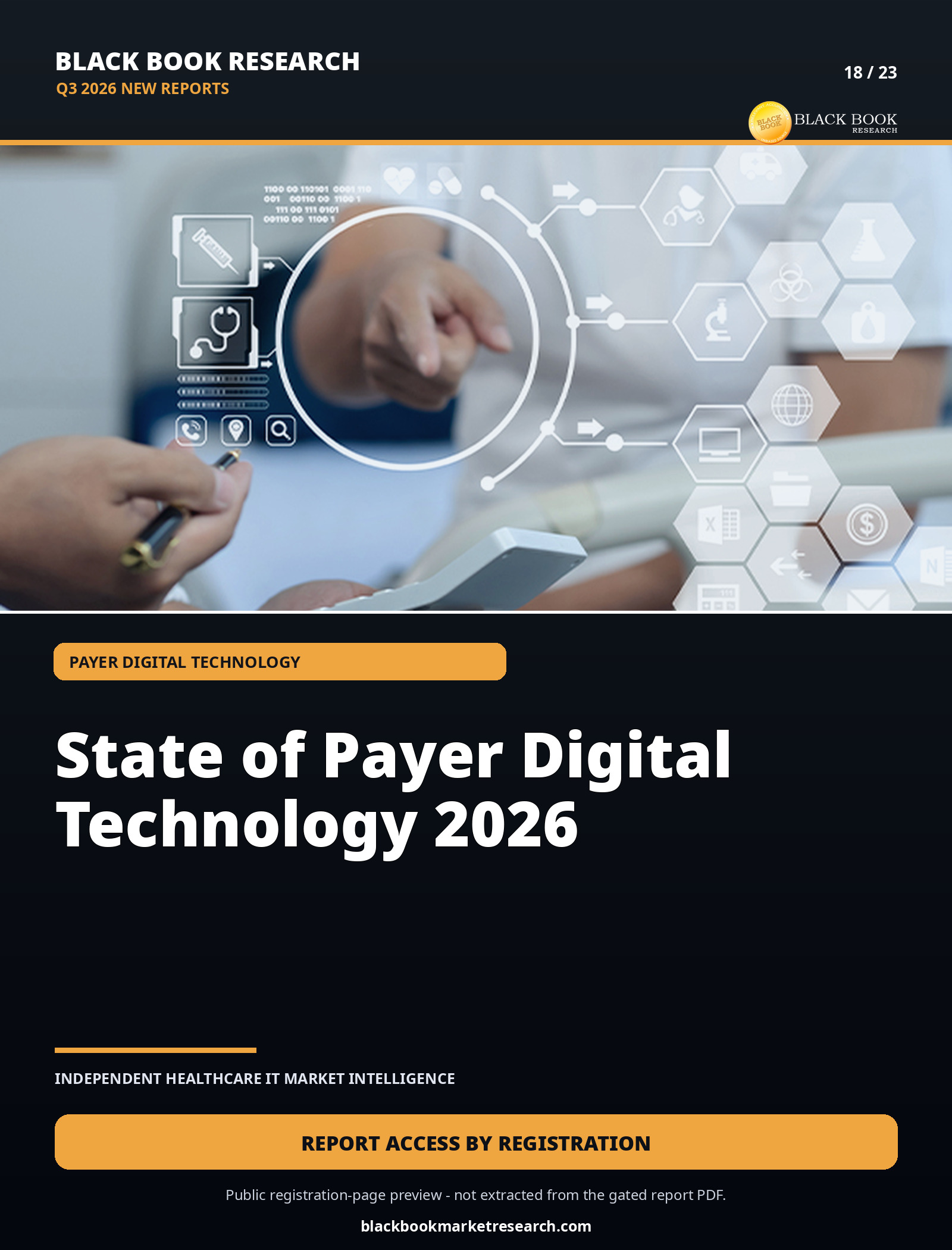 Cover: State of Payer Digital Technology 2026